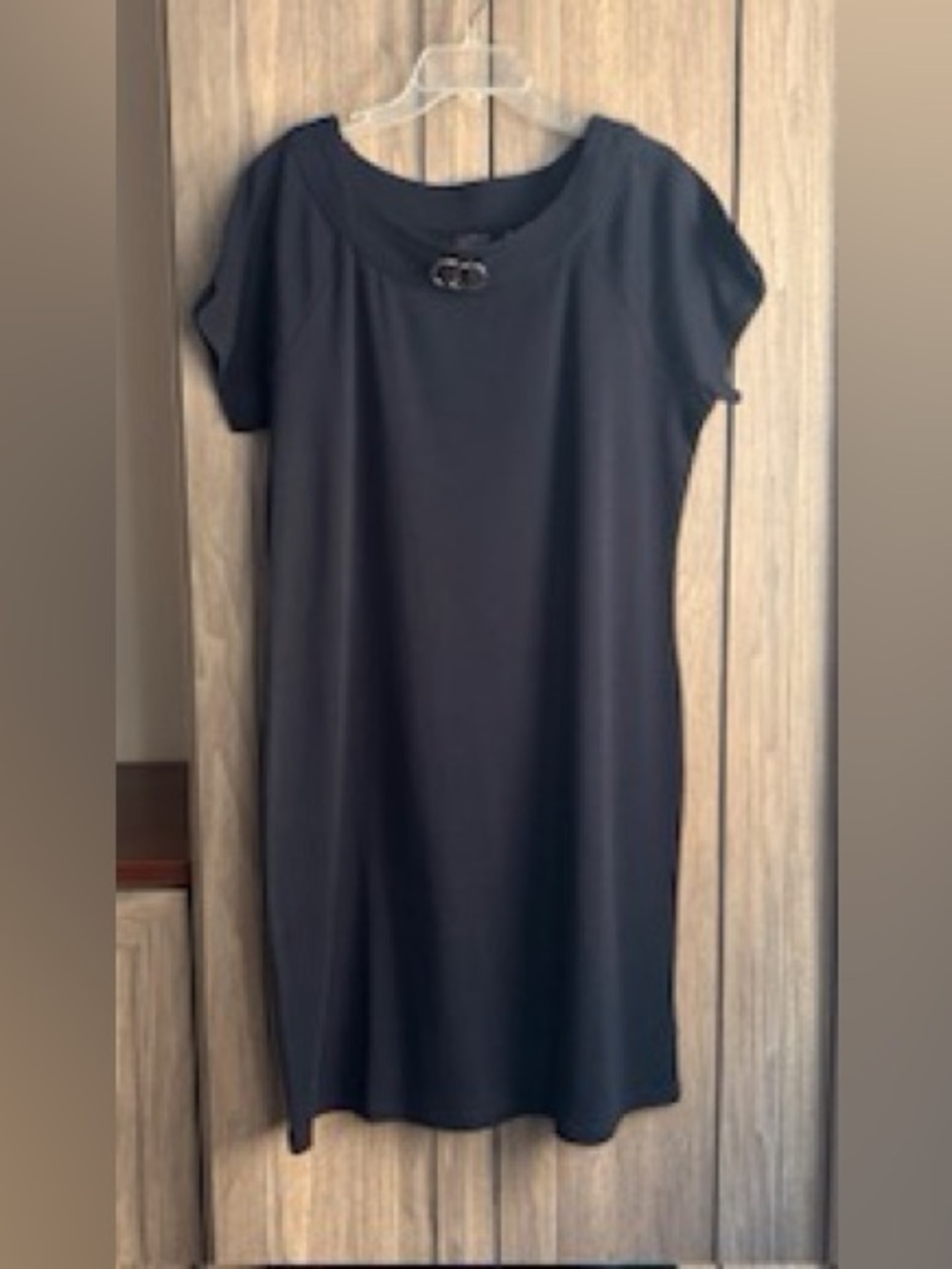 NWOT! Rafaella Black Knit Sheath Dress | 1X